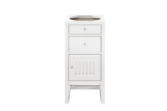 James Martin Athens 15" Cabinet w/ Drawers & Door - Right - Luxe Bathroom Vanities