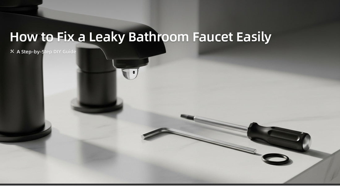 How to Fix a Leaky Bathroom Faucet Easily?