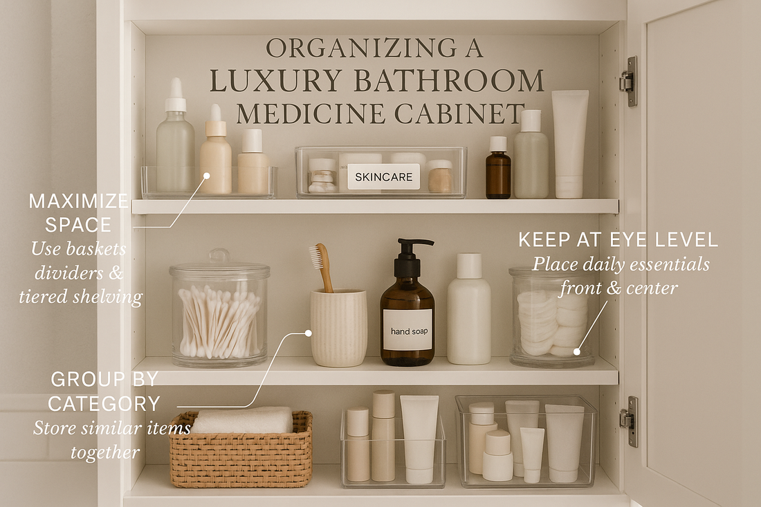 Organize Smarter: Top Tips for Using Your Bathroom Medicine Cabinet Efficiently