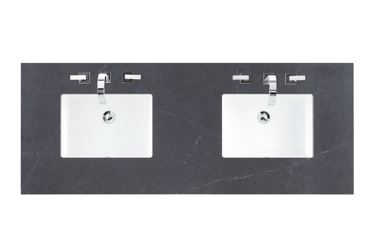 James Martin 301 Collection 60" Double Top, 3 CM with Sink - Luxe Bathroom Vanities