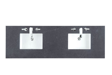 James Martin 301 Collection 72" Double Top, 3 CM with Sink - Luxe Bathroom Vanities