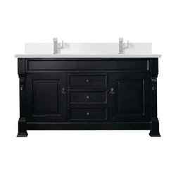 James Martin Brookfield 60" Double Vanity W/ 3CM Countertop