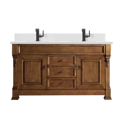 James Martin Brookfield 60" Double Vanity W/ 3CM Countertop