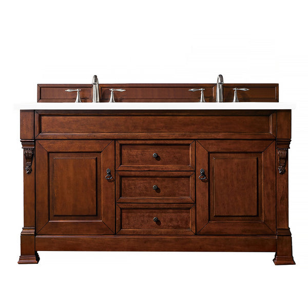 James Martin Brookfield 60" Double Vanity W/ 3CM Countertop