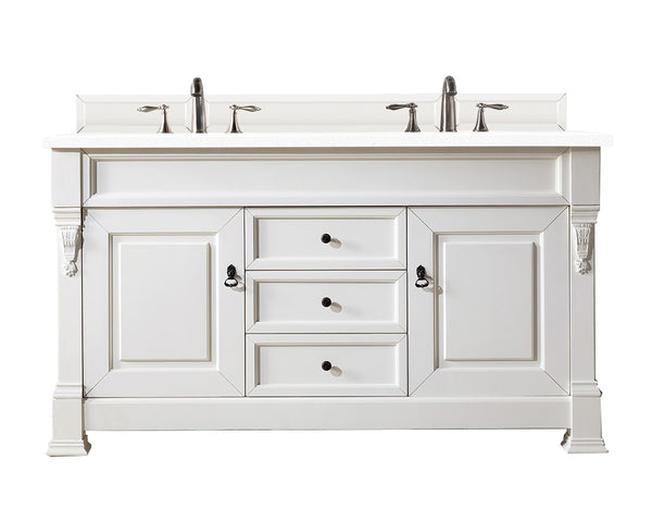 James Martin Brookfield 60" Double Vanity W/ 3CM Countertop