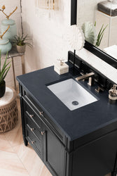 James Martin Brittany 36" Single Vanity with 3 Countertop