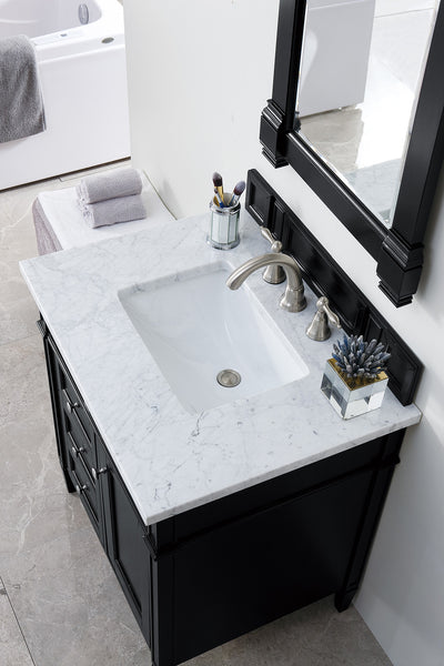 James Martin Brittany 30" Single Vanity with 3 CM Countertop