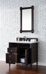 James Martin Brittany 36" Single Vanity with 3 Countertop