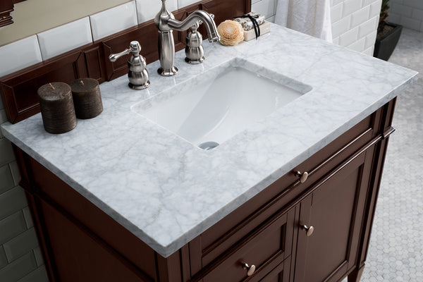 James Martin Brittany 36" Single Vanity with 3 Countertop