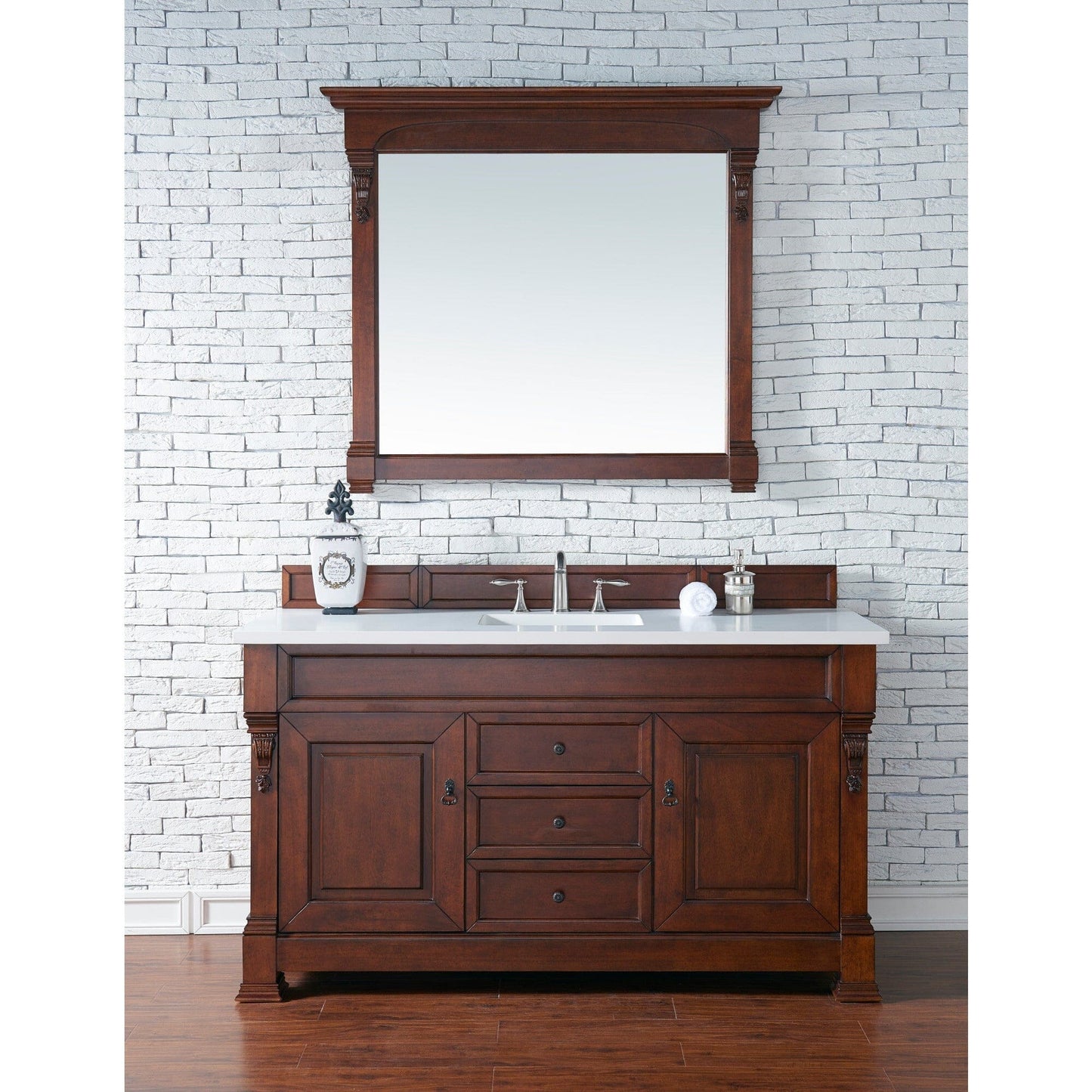 James Martin Brookfield 60" Single Vanity Vanities James Martin 