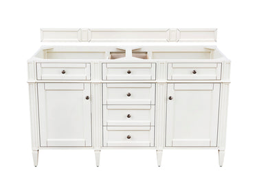 James Martin Brittany 60" Double Vanity (Cabinet Only)