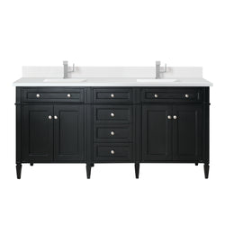 James Martin Brittany 72" Double Vanity W/ 3CM Countertop