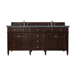 James Martin Brittany 72" Double Vanity W/ 3CM Countertop