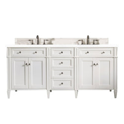 James Martin Brittany 72" Double Vanity W/ 3CM Countertop