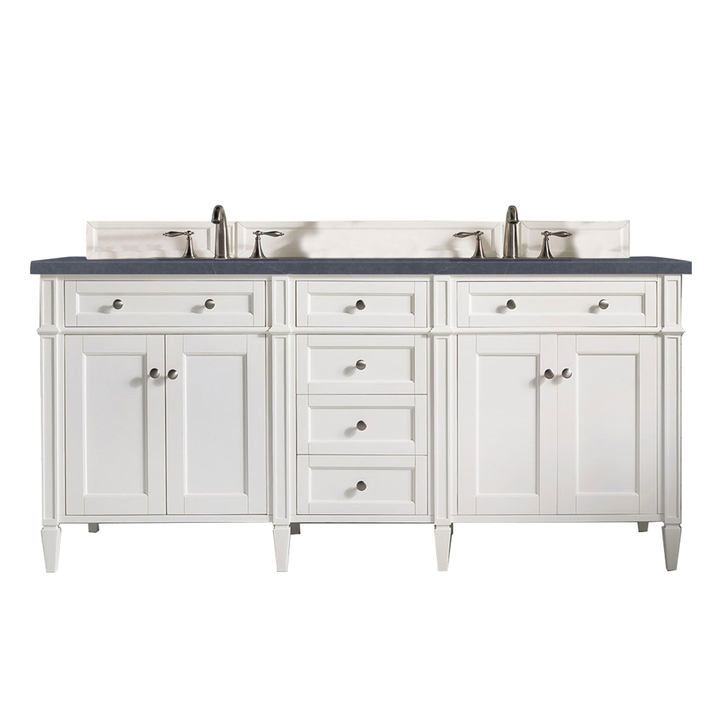 James Martin Brittany 72" Double Vanity W/ 3CM Countertop