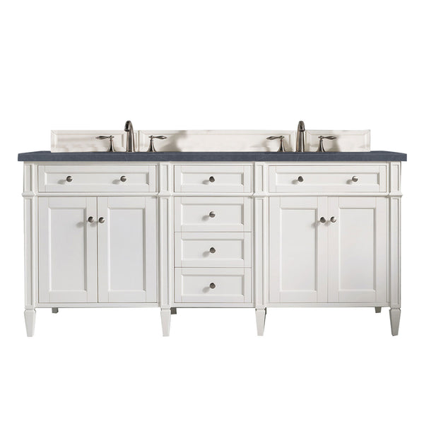 James Martin Brittany 72" Double Vanity W/ 3CM Countertop