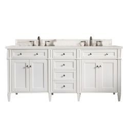 James Martin Brittany 72" Double Vanity W/ 3CM Countertop