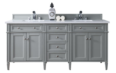 James Martin Brittany 72" Double Vanity W/ 3CM Countertop