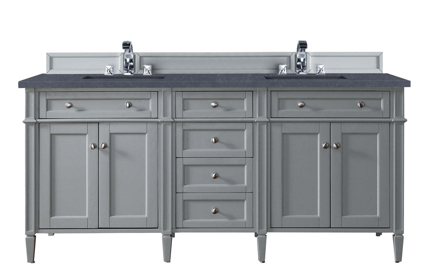 James Martin Brittany 72" Double Vanity W/ 3CM Countertop