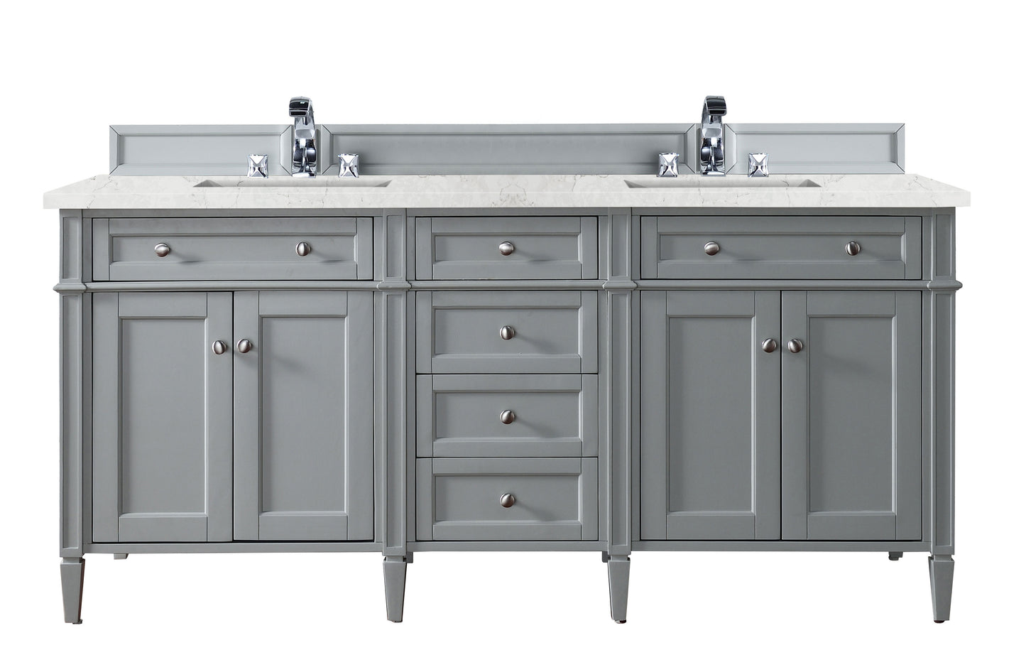 James Martin Brittany 72" Double Vanity W/ 3CM Countertop