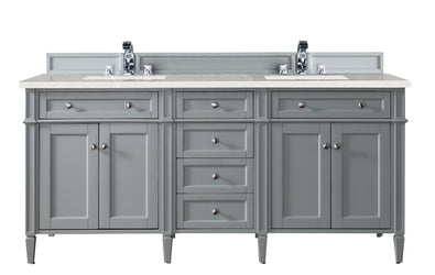 James Martin Brittany 72" Double Vanity W/ 3CM Countertop