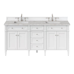 James Martin Brittany 72" Double Vanity W/ 3CM Countertop