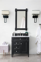 James Martin Brittany 30" Single Vanity with 3 CM Countertop
