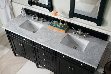 James Martin Brittany 72" Double Vanity with 3 CM Countertop