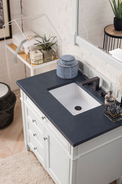 James Martin Brittany 36" Single Vanity with 3 Countertop