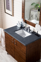 James Martin Metropolitan 36" Single Vanity with 3 CM Top - Luxe Bathroom Vanities