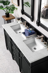 James Martin Brittany 60" Double Vanity with 3 CM Countertop & FreePower Wireless Charger