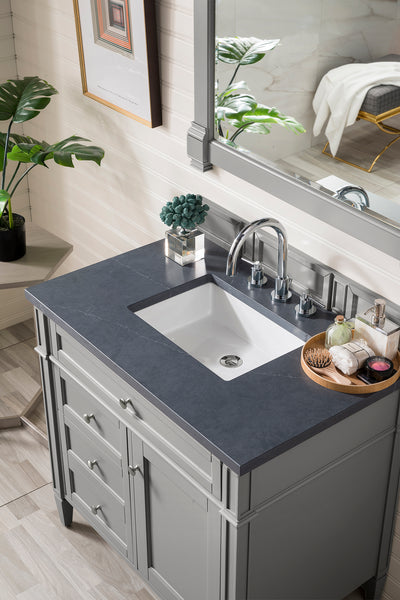 James Martin Brittany 36" Single Vanity with 3 Countertop