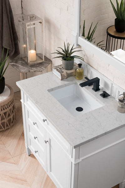 James Martin Brittany 36" Single Vanity with 3 Countertop