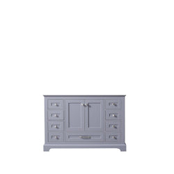 Lexora Collection Dukes 48 inch Single Bath Vanity Cabinet Only - Luxe Bathroom Vanities