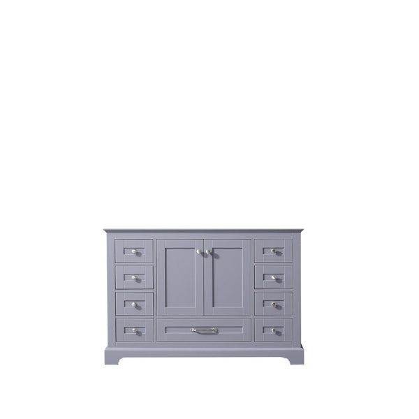 Lexora Collection Dukes 48 inch Single Bath Vanity Cabinet Only - Luxe Bathroom Vanities