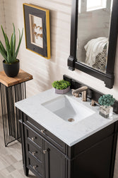 James Martin Brittany 30" Single Vanity with 3 CM Countertop