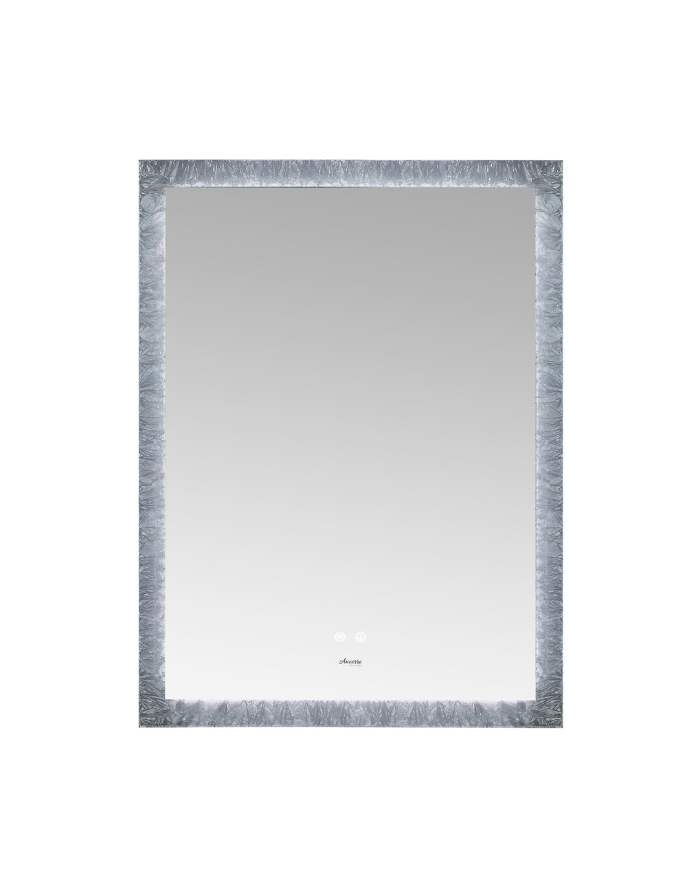 FRYSTA 48 in. x 40 in. LED Frameless Rectangualar Mirror with Dimmer and Defogger