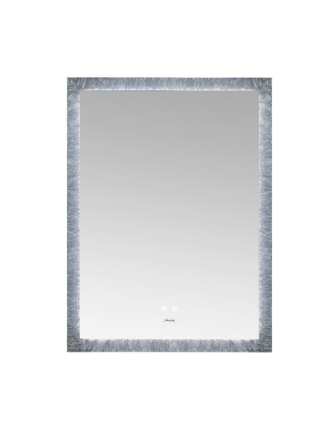 FRYSTA 24 in. x 40 in. LED Frameless Rectangualar Mirror with Dimmer and Defogger