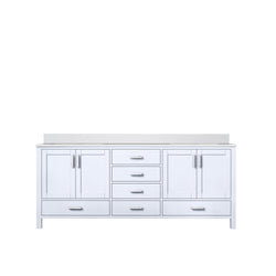 Lexora Collection Jacques 80 inch Double Bath Vanity and Top - Luxe Bathroom Vanities