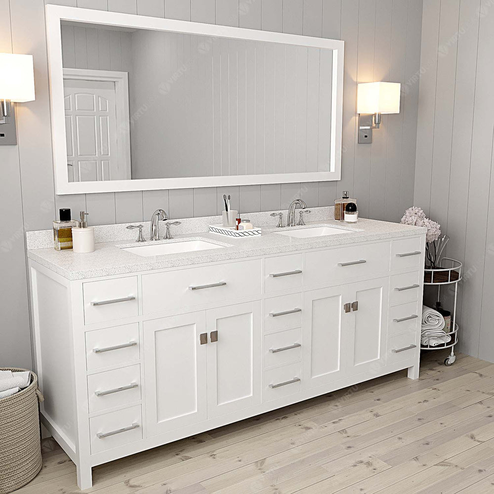 Caroline Parkway 78" Double Bath Vanity