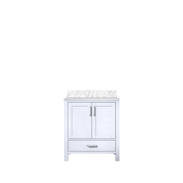 Lexora Collection Jacques 30 inch Bath Vanity and Top - Luxe Bathroom Vanities