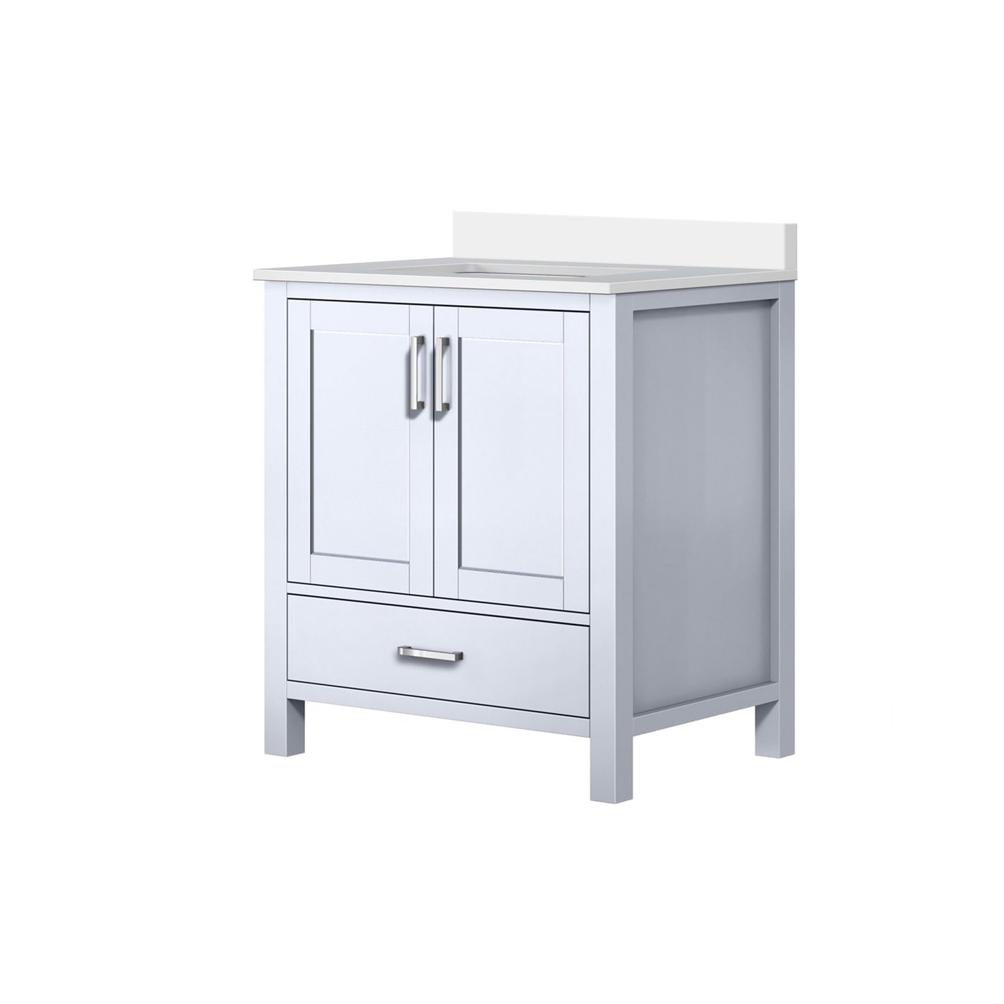 Lexora Collection Jacques 30 inch Bath Vanity and Top - Luxe Bathroom Vanities