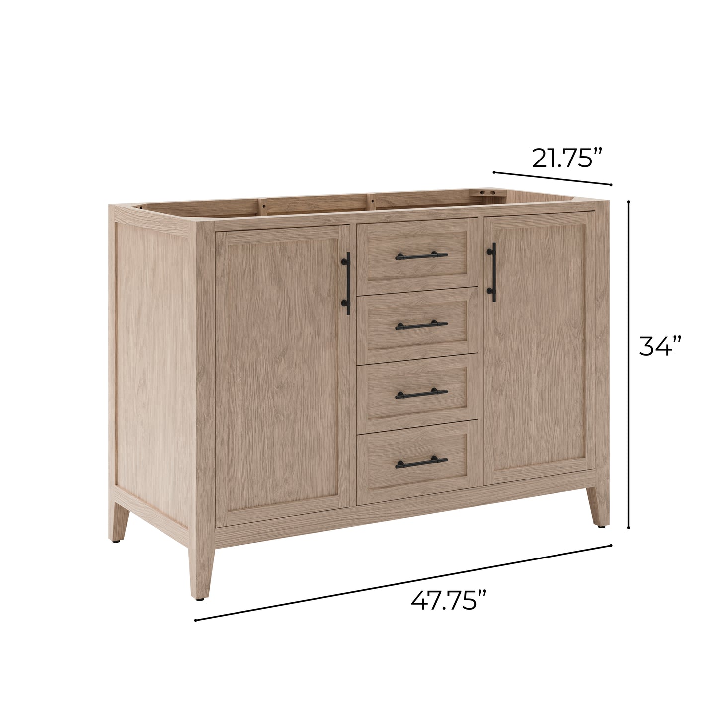 Fresca Silas Freestanding Bathroom Cabinet (Cabinet Only)