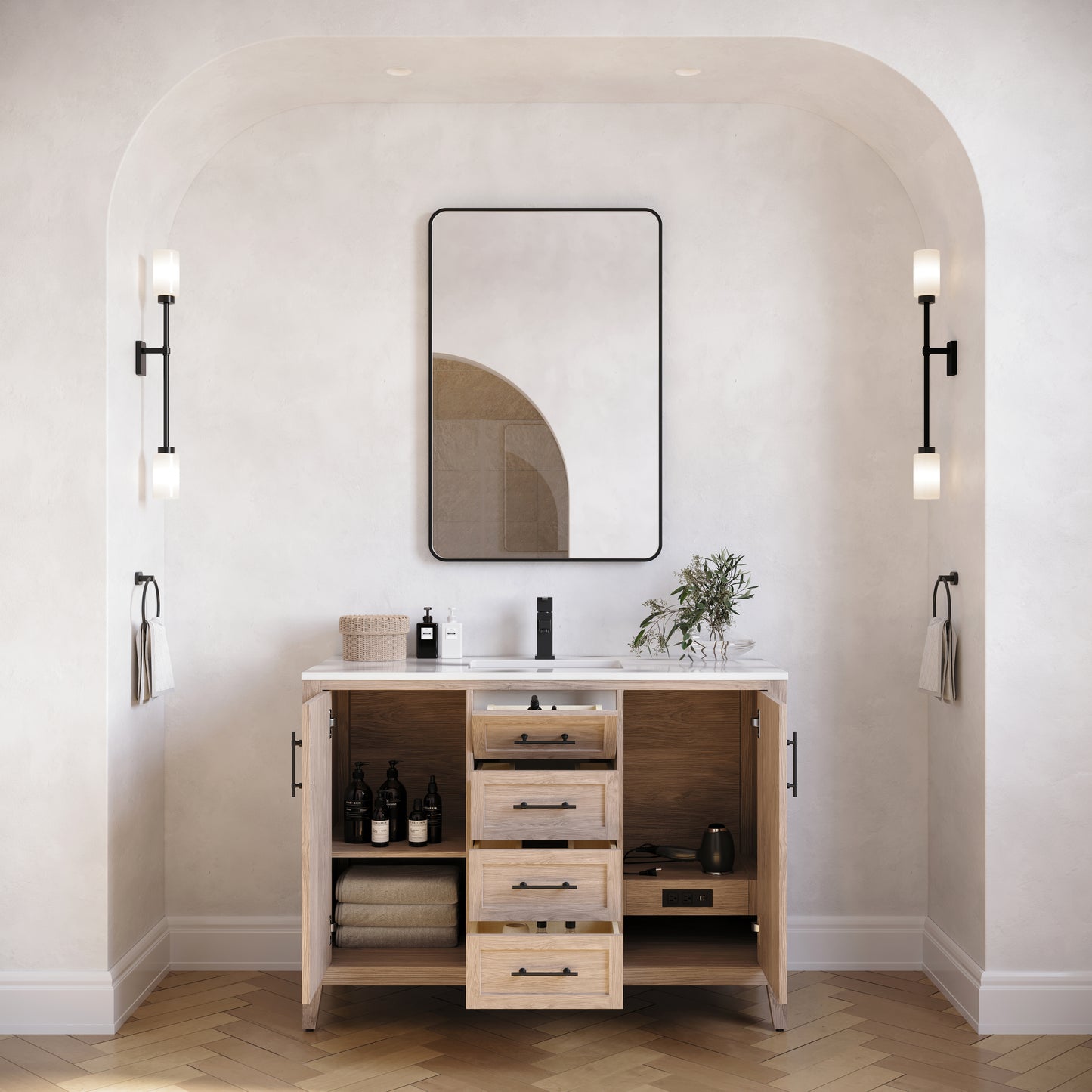 Fresca Silas Freestanding Bathroom Cabinet (Cabinet Only)