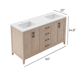 Fresca Silas Freestanding Bathroom Cabinet (Cabinet Only)