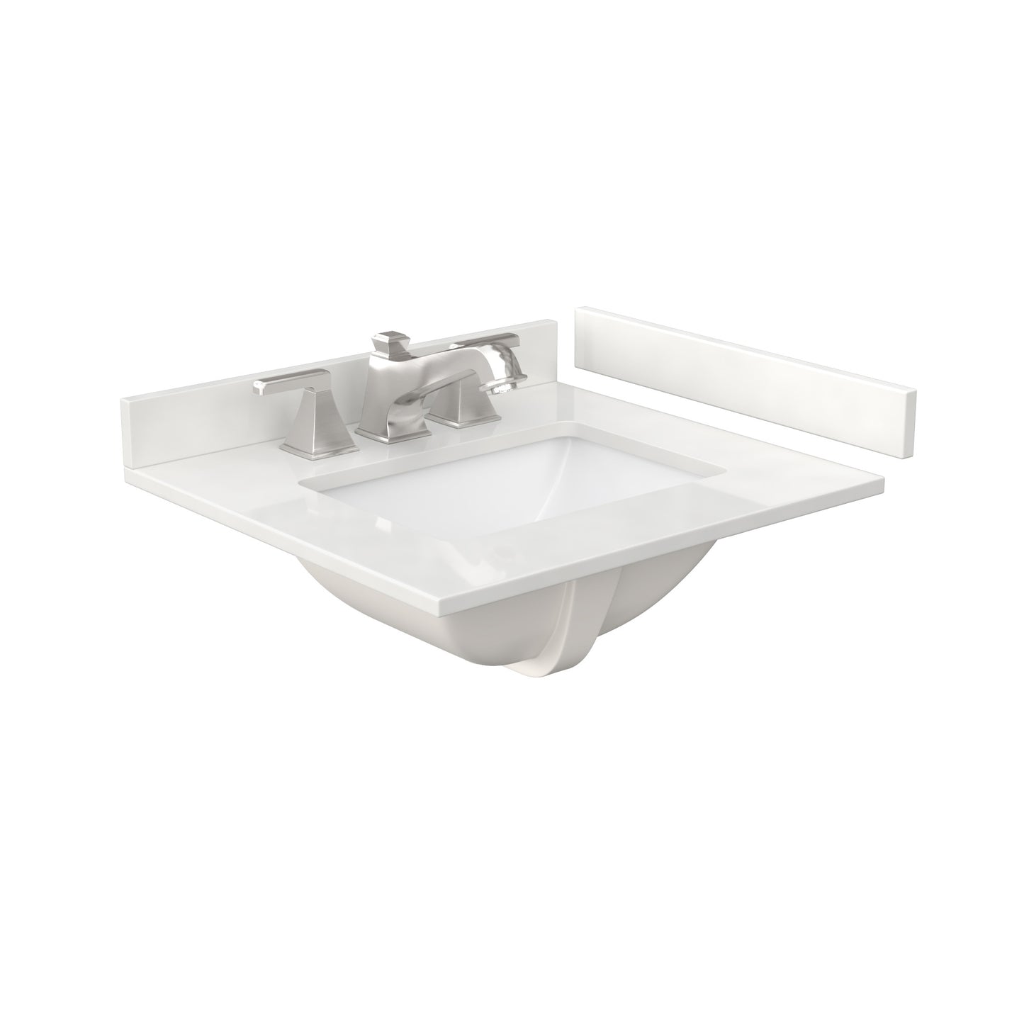 Wyndham Janna 24 Inch Single Bathroom Vanity in White Oak - Luxe Bathroom Vanities