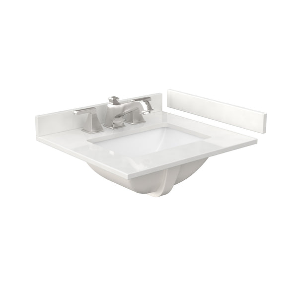 Wyndham Janna 24 Inch Single Bathroom Vanity in White Oak - Luxe Bathroom Vanities