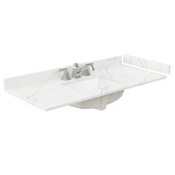 Wyndham Janna 48 Inch Single Bathroom Vanity in White Oak - Luxe Bathroom Vanities