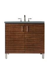 James Martin Metropolitan 36" Single Vanity with 3 CM Top - Luxe Bathroom Vanities