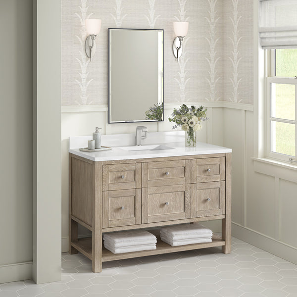 James Martin 48" Breckenridge Single Vanity - Luxe Bathroom Vanities